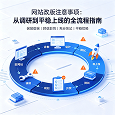 淮安建站-网站改版注意事项:从调研到平稳上线的全流程指南