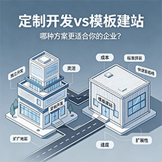 涟水建站-定制开发vs模板建站：哪种方案更适合你的企业？