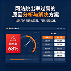 淮安建站-网站跳出率过高的原因分析与解决方案
