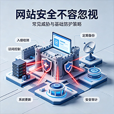 淮安建站-网站安全不容忽视：常见威胁与基础防护策略