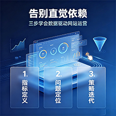 淮安建站-告别直觉依赖：三步学会数据驱动网站运营